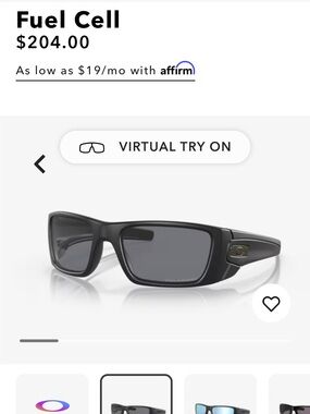Oakley Fuel Cell Sunglasses Black Frame with Dark Lenses